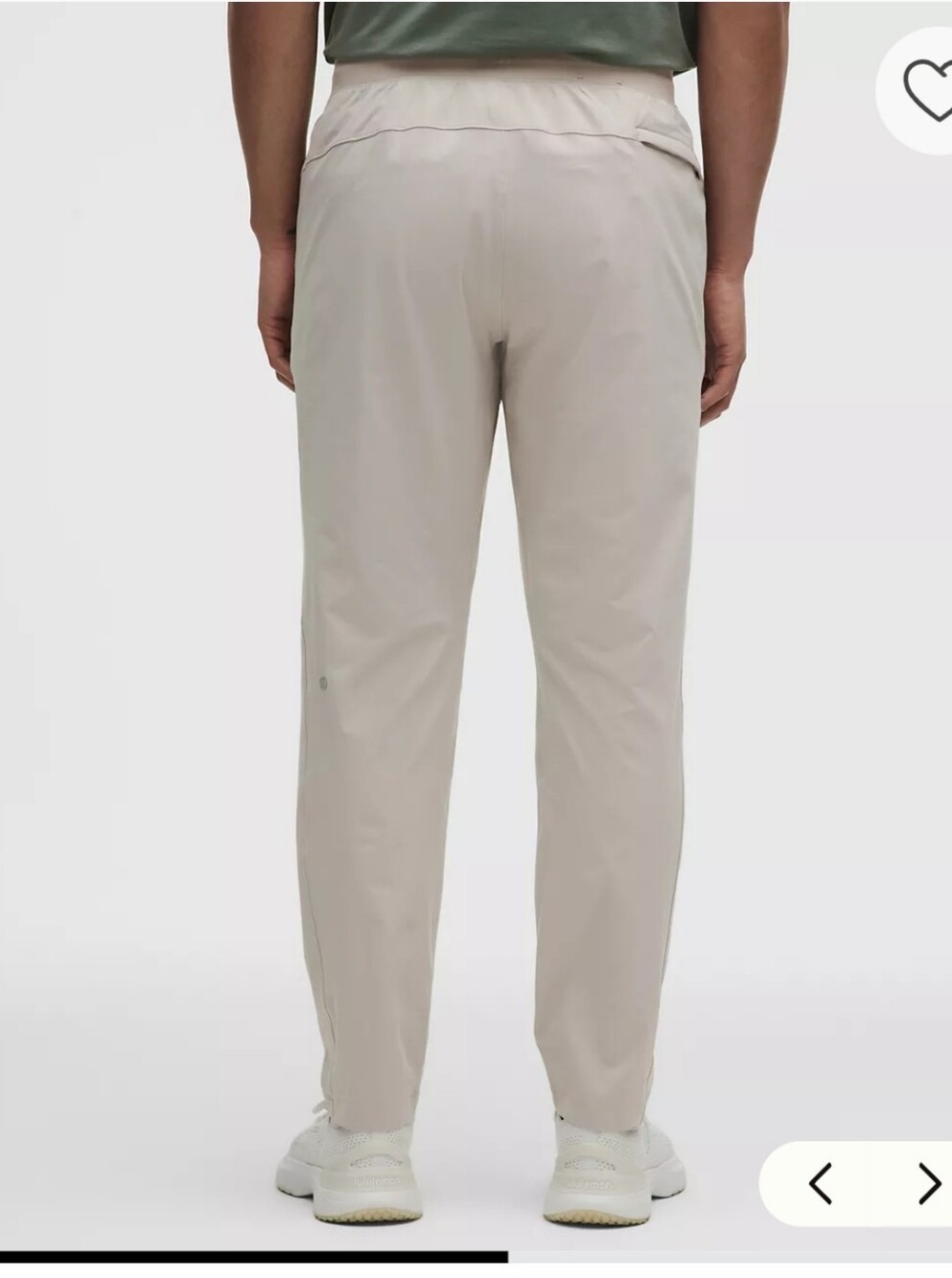 NWOT Lululemon Men's Zeroed In Slim-Fit Pant Shorter Sz L - Picture 4 of 11